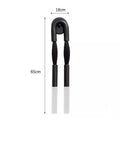 DecorBites™ Designer Tassel U-Shaped Wall Lamp - Gold/Silver/Black Metal - Hotel Living Corridor