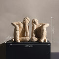 DecorBites™ Abstract Resin Figurine Sculpture Handicrafts Decorative Ornaments