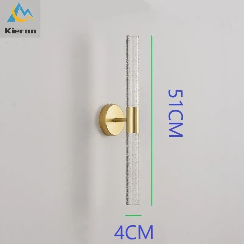 DecorBites™ Crystal LED Wall Lamp for Bedroom and Living Room Decor