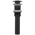 DecorBites™ Black & Brushed Gold Basin Faucets: Total Brass 3-Hole Waterfall Sink Faucet