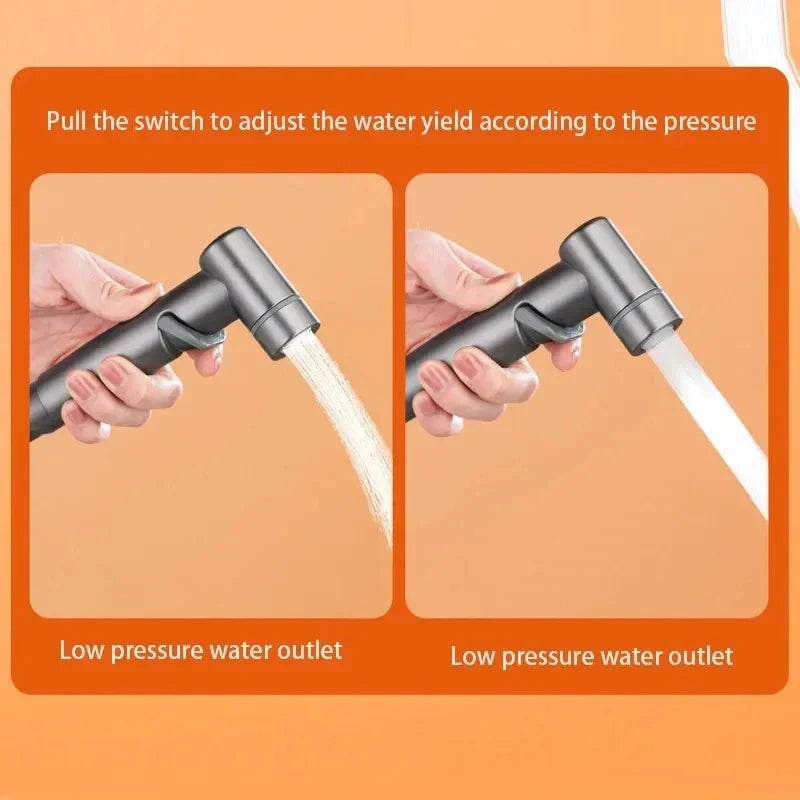 DecorBites™ Bidet Spray Set: High Pressure Handheld Toilet Sprayer for Bathroom Accessory