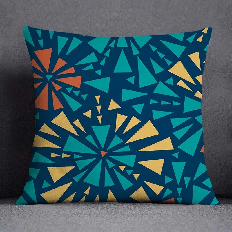 DecorBites™ Leaf Pattern Pillowcase: Nordic Style Sofa Cushion Cover for Home Decor & Bedding