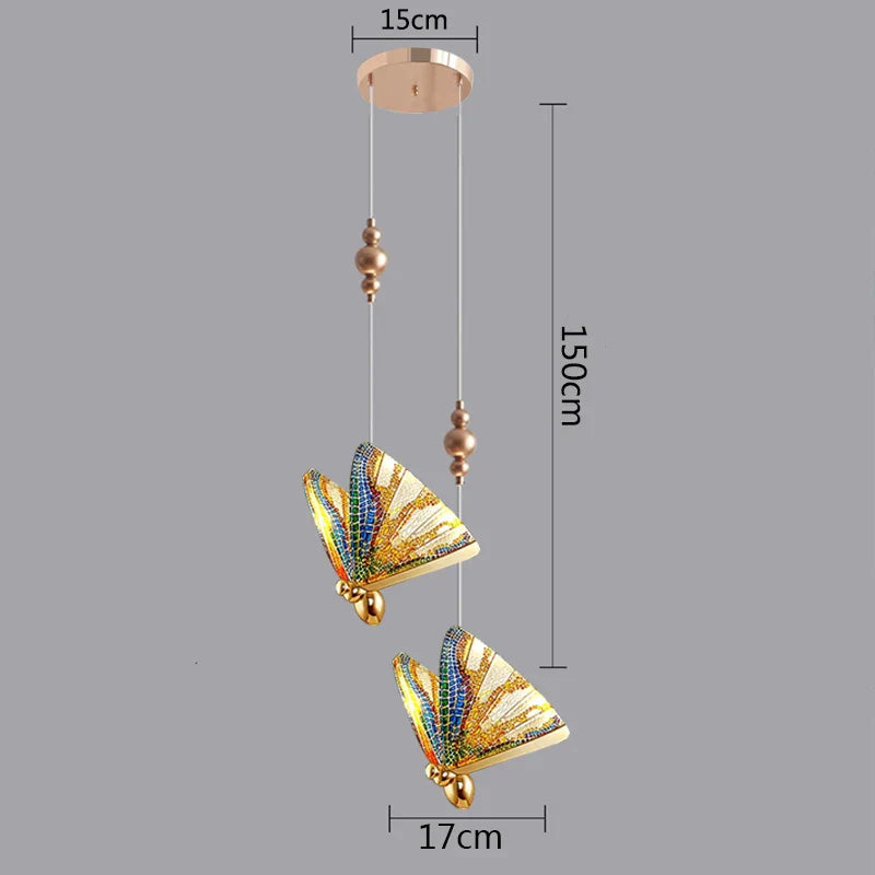 DecorBites™ LED Butterfly Hanging Lamp for Home Decor Lighting fixtures