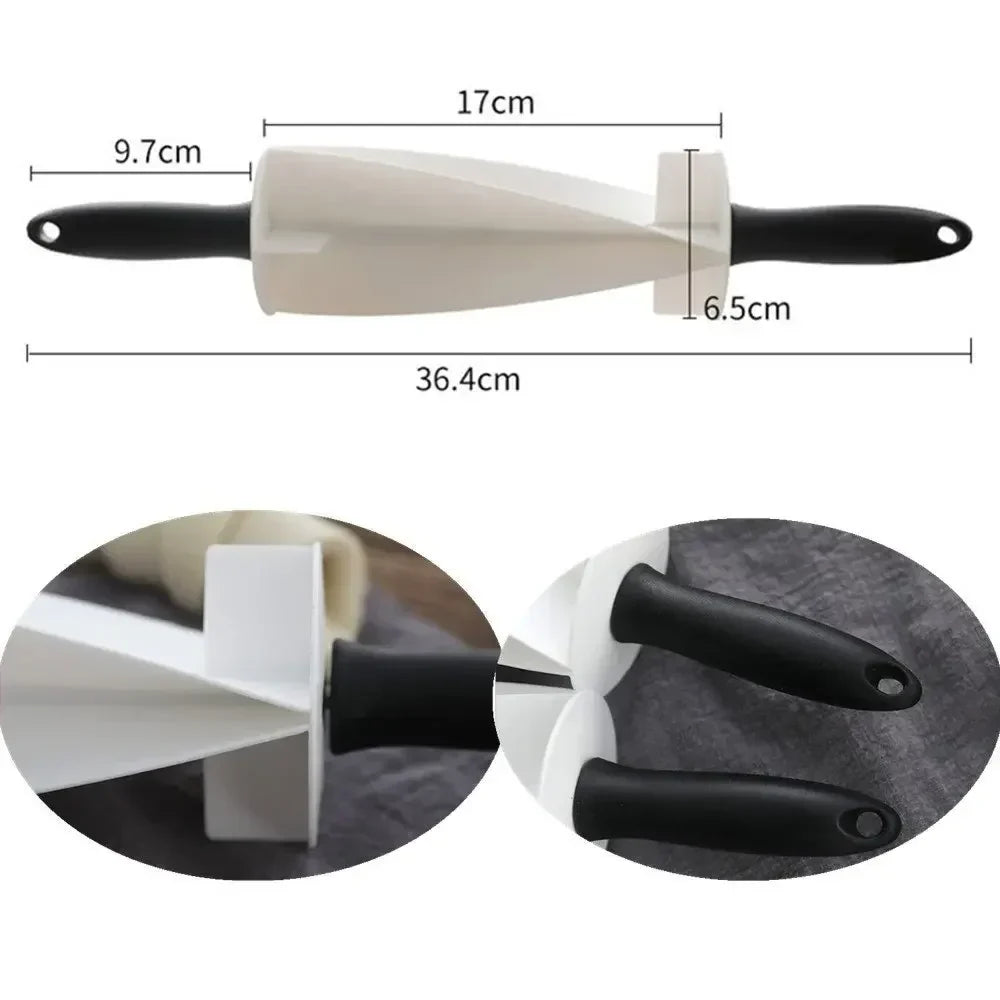 DecorBites™ Croissant Bread Wheel Cutter for Baking & Kitchen - Bakery Tools