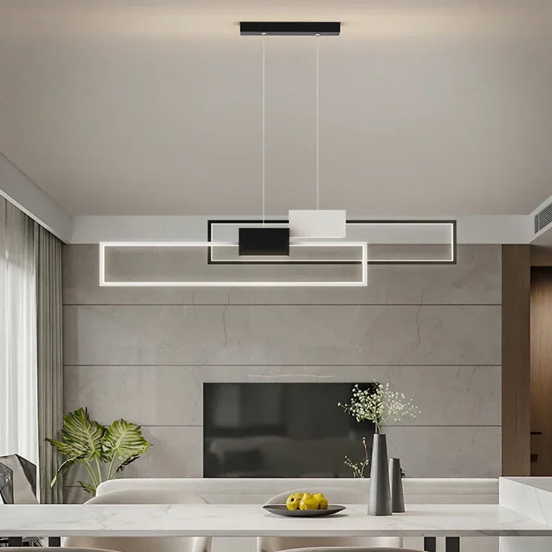 DecorBites™ Geometric LED Pendant Lights for Dining Room Kitchen Bar Home Decor