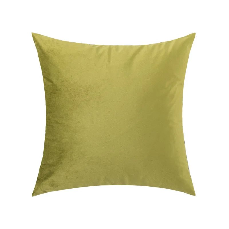 DecorBites™ Green Velvet Pillow Case 45X45CM – Luxury Nordic Home Decor