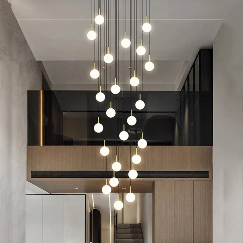 DecorBites™ LED Ceiling Lamp Chandelier: Modern Decorative Lighting for Bedroom and Dining Room