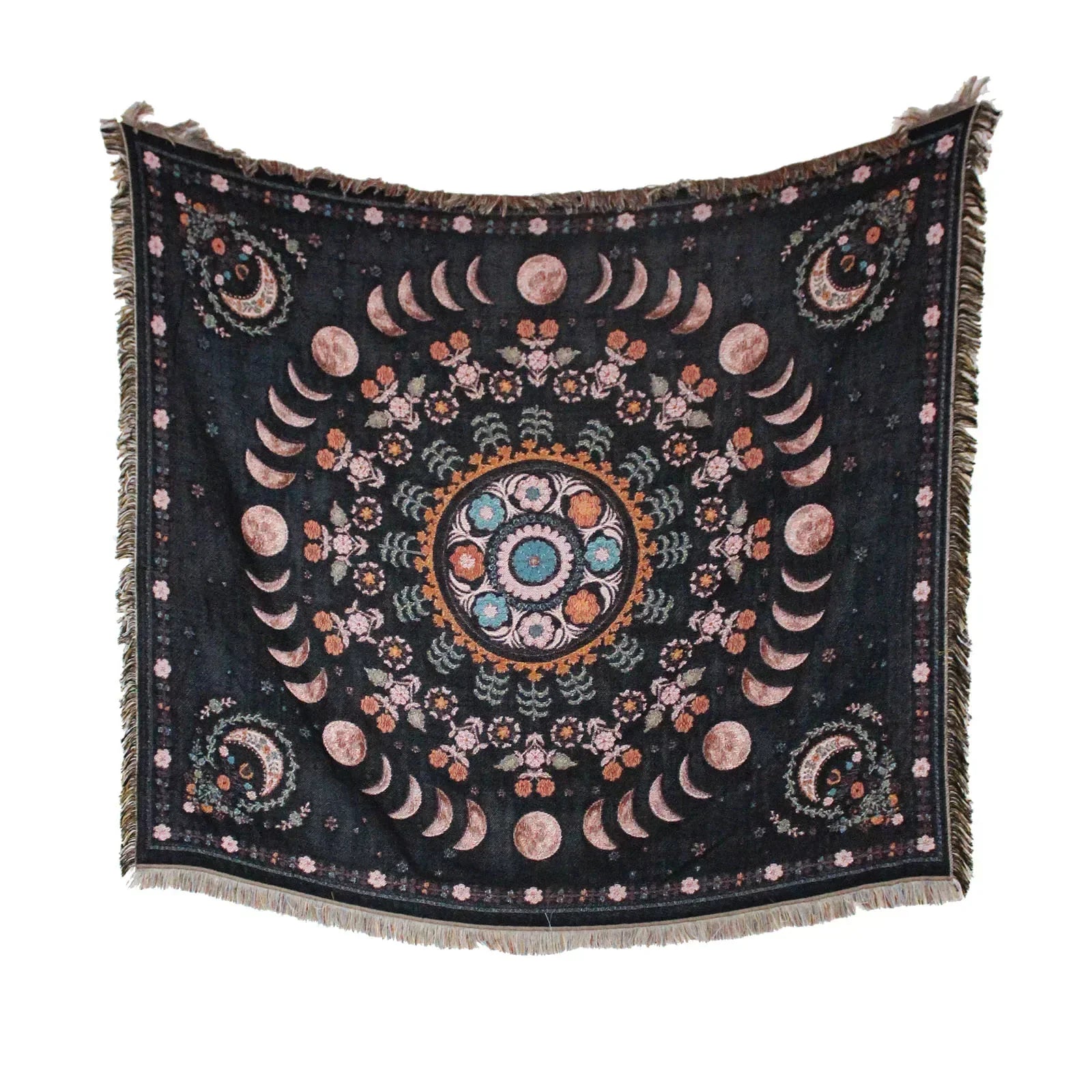 DecorBites™ Geo Tassel Picnic Mat & Sofa Cover