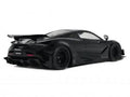 2023 McLaren 720S "LB-Works - Liberty Walk" Black 1/18 Model Car by GT Spirit
