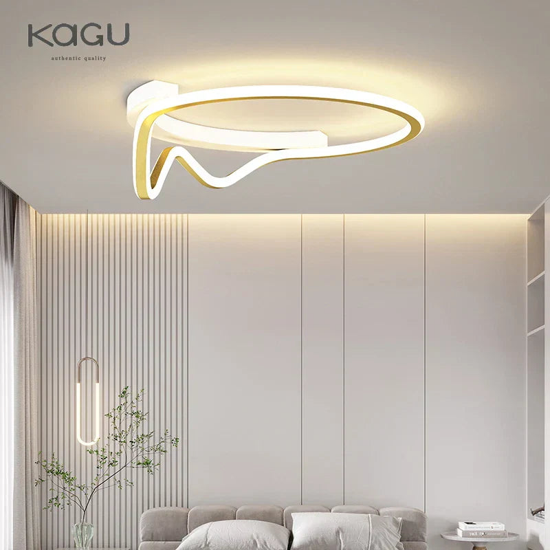DecorBites™ Geometry Round LED Ceiling Light for Home Decor