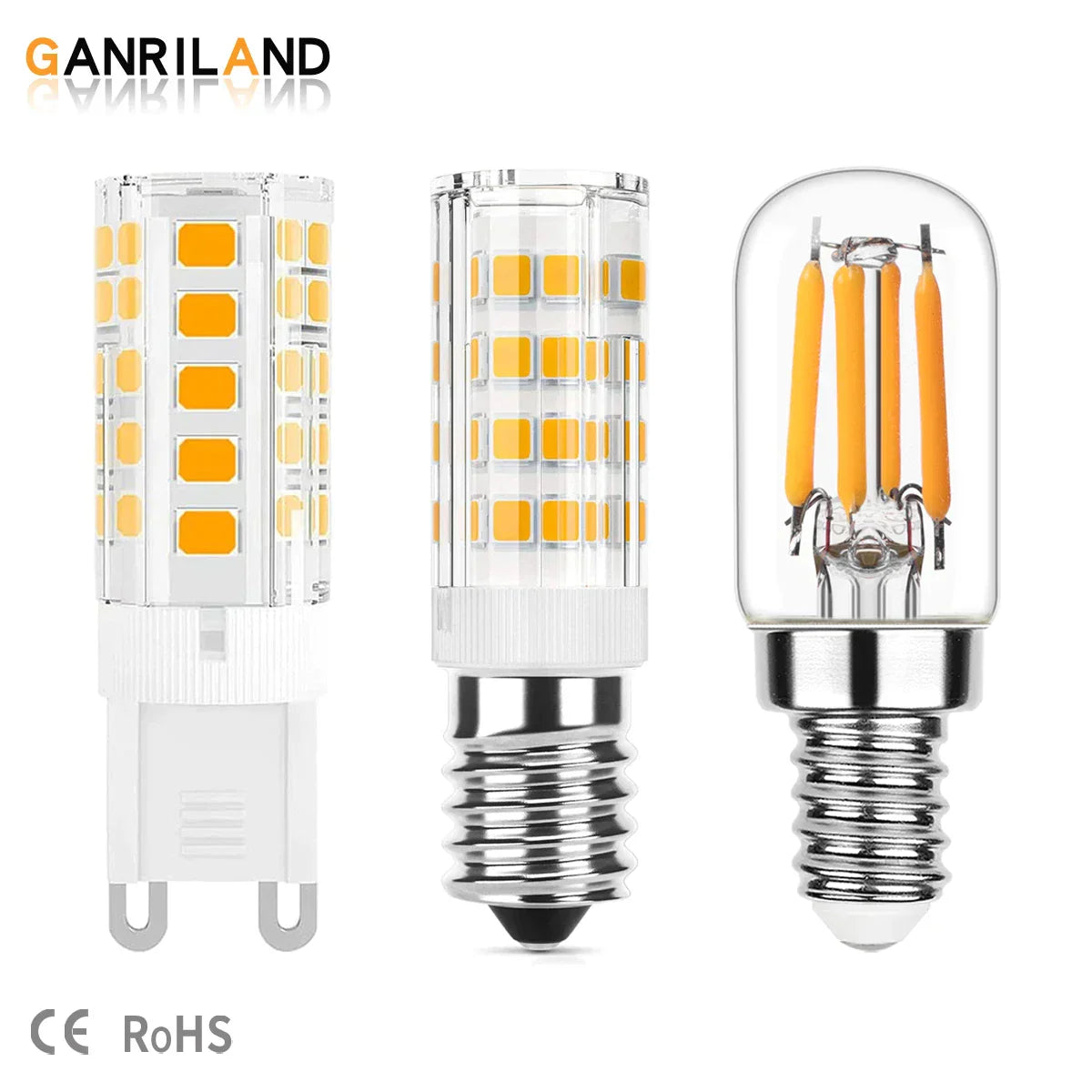 DecorBites™ G9 LED Corn Bulb 3W 5W 220V 3000K 6000K Silica Gel SMD2835 Chandelier Light