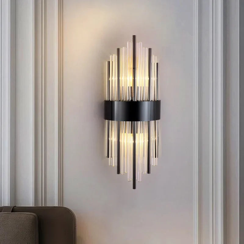 DecorBites™ Crystal LED Wall Light Modern Indoor Lighting for Living Room & Aisle