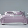 DecorBites™ Lace Patchwork Bedding Set: 1200TC Egyptian Cotton Duvet Cover, Sheet, Pillowcases