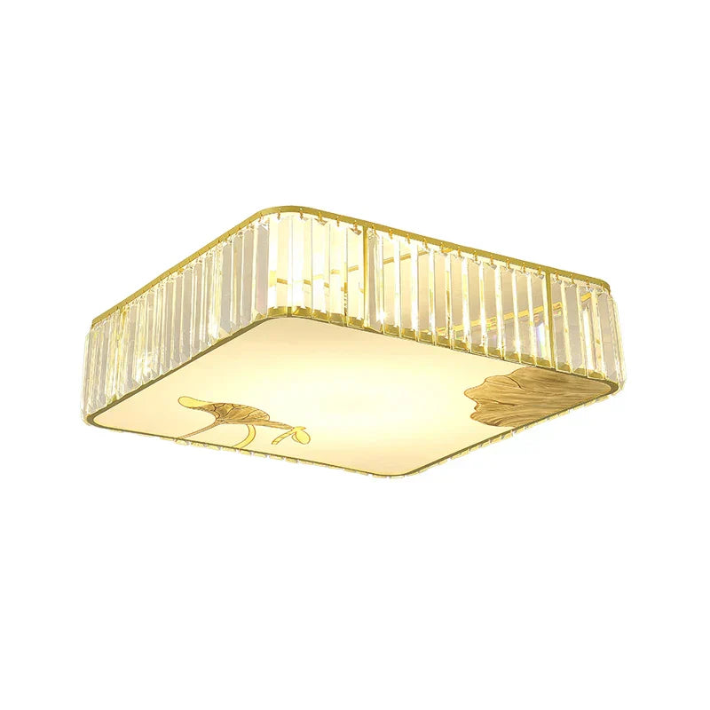 DecorBites™ Crystal Chinese Style Ceiling Light for Living Room and Bedroom