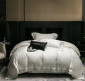 DecorBites™ French Lace Edge Bedding Set, 1000TC Egyptian Cotton, Queen King, Duvet, Sheet, Pillowcases