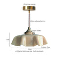DecorBites™ Glass LED Pendant Lamp: Nordic Minimalism for Bedroom, Living Room, Kitchen & More