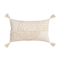DecorBites™ Geometric Tufted Fringed Cushion Cover for Stylish Home Decor