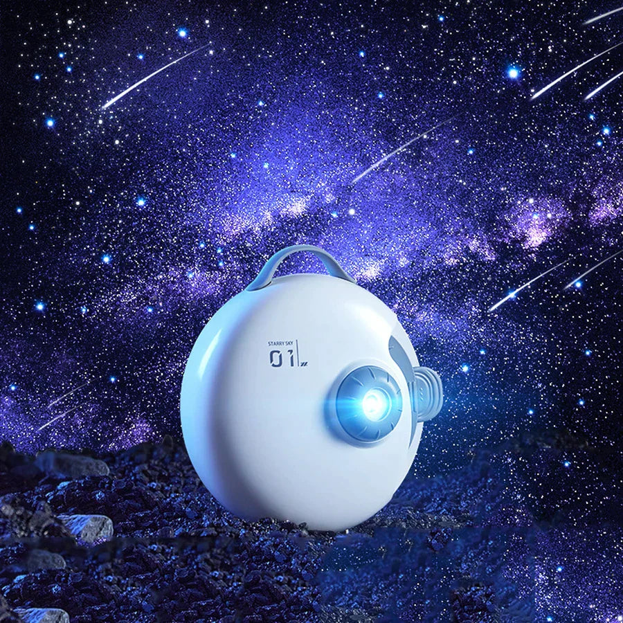 DecorBites™ Galaxy Starry Projector Night Light for Bedroom Decor & Kids Gift