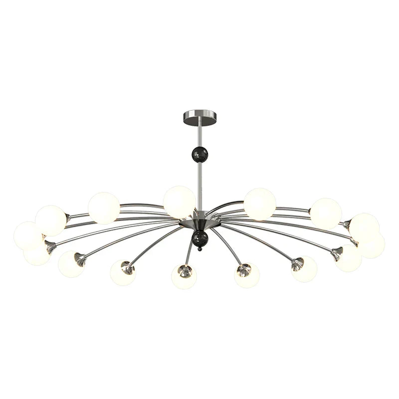 DecorBites™ Cream Wind Chandelier: Luxury Postmodern Hall Lamp for Living Room, Bedroom, and Restaurant