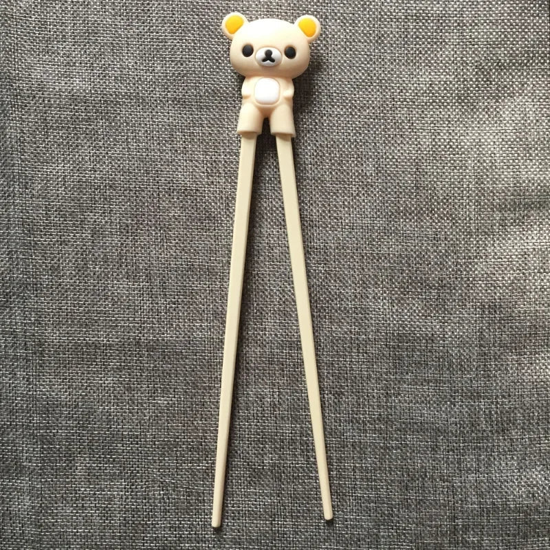 DecorBites™ Kids' Bear Panda Cat Learning Chopsticks Set: Fun Training Gift for Children