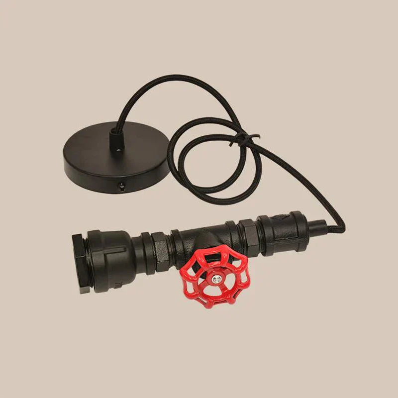 DecorBites™ Industrial Pipe Chandelier Light for Home Decor and Dining Room