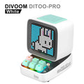 DecorBites™ Ditoo-Pro Retro Pixel Game Speaker Alarm Clock DIY LED Light