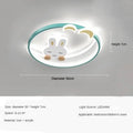 DecorBites™ Kids LED Chandelier: Children's Bedroom Ceiling Lamp for Study and Attic Lighting