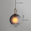 DecorBites™ Glass Ball LED Pendant Light - Modern Hanging Lights for Home, Restaurant, Cafe