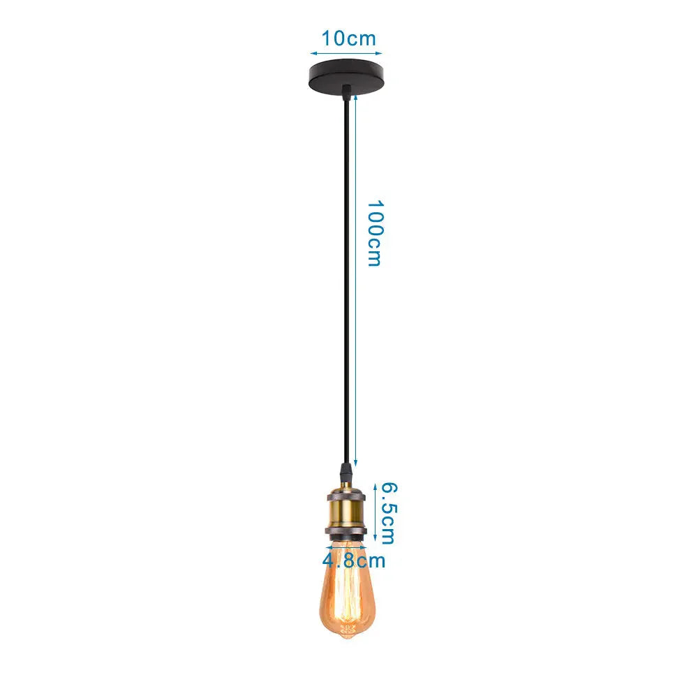 DecorBites™ Iron Pendant Light for Dining Room, Kitchen, and Bedroom