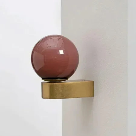 DecorBites™ Glass Ball LED Wall Lamp for Bedroom and Living Room Decor