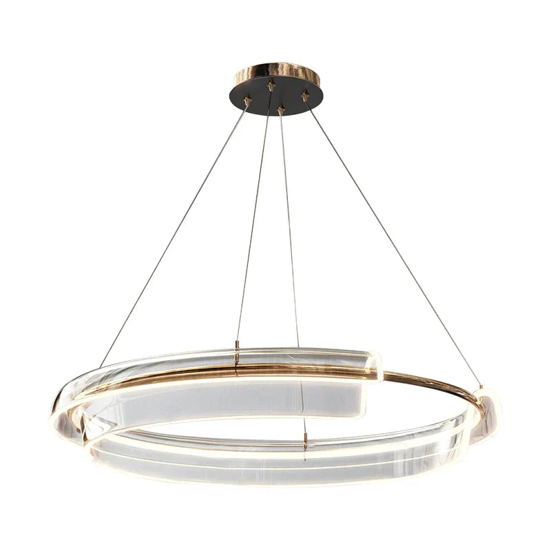 DecorBites™ Italian Minimalist Chandelier for Living Room, Bedroom, and Dining Room