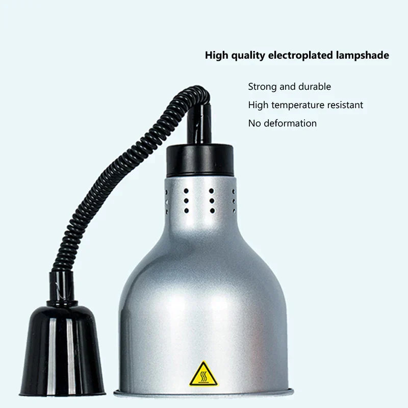 DecorBites™ Electric Heat Lamp Telescopic Food Preservation Pendant Light for Restaurants