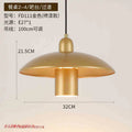DecorBites™ Gold Nordic Chandelier for Kitchen Bedroom Living Room Study Loft Aisle