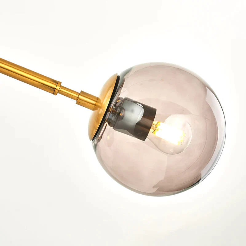 DecorBites™ Glass Ball Pendant Chandelier: Modern Nordic Art Ceiling Lighting for Dining Room & LOFT