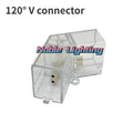 DecorBites™ Geometric LED Lights for Exhibition Car Detailing Garage Workshop - Polygonal Snowflake Theme