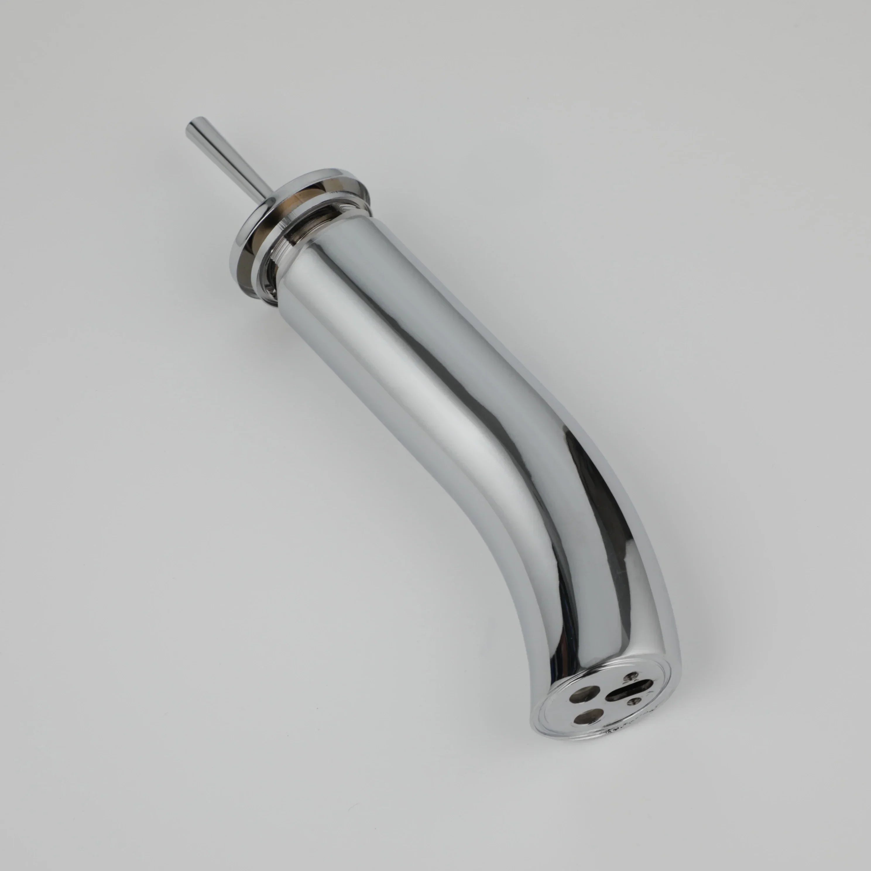 DecorBites™ Glass Rocker Handle Basin Faucet, Waterfall Mixer Taps, Chrome Finish