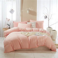 DecorBites™ Furball Tasseles Bedding Set | King/Queen Duvet Cover & Washed Quilt Cover Set