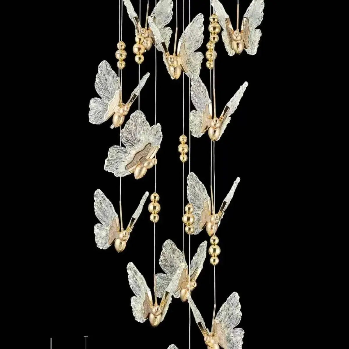 DecorBites™ Luxe Bedside Lamp, Butterfly Pendant, Minimalist Living Room Bar Desk Light