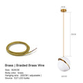 DecorBites™ LED Ball Chandelier for Dining Room Bedroom Decor - Nordic Creative Pendant Lights