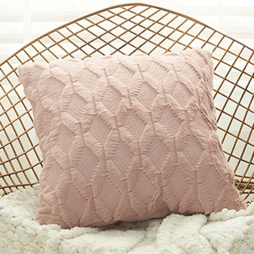 DecorBites™ Diamond Embroidery Cushion Cover for Modern Home Decor