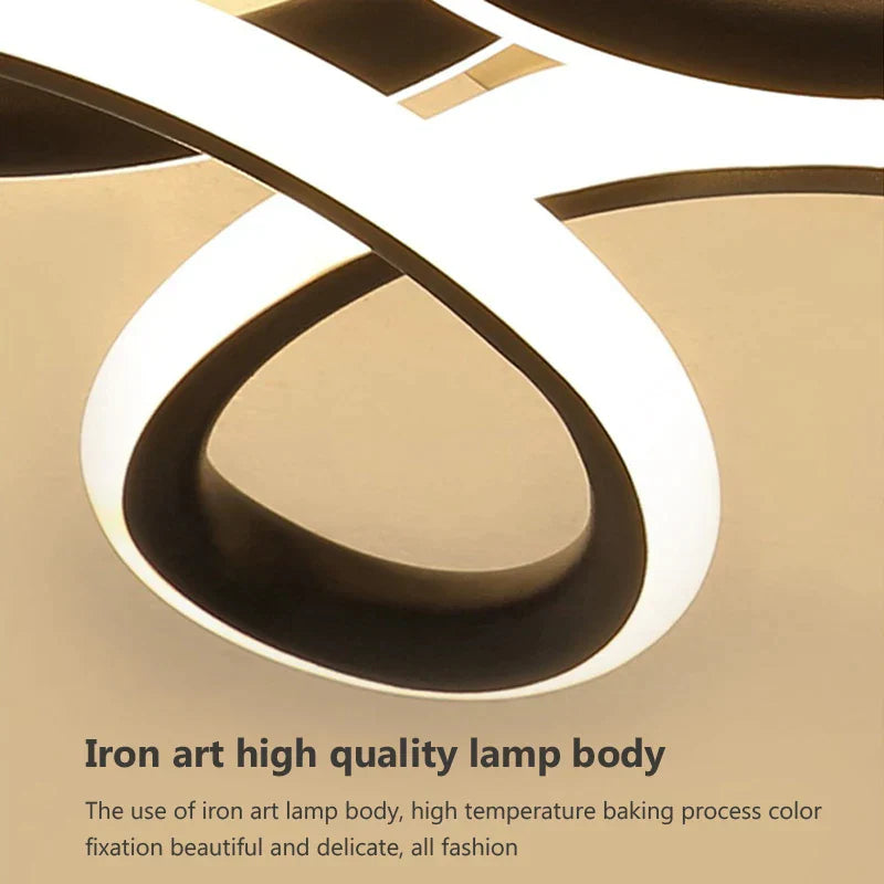 DecorBites™ LED Ceiling Light: Modern Aisle Lighting for Corridor Stairs Kitchen Attic Indoor