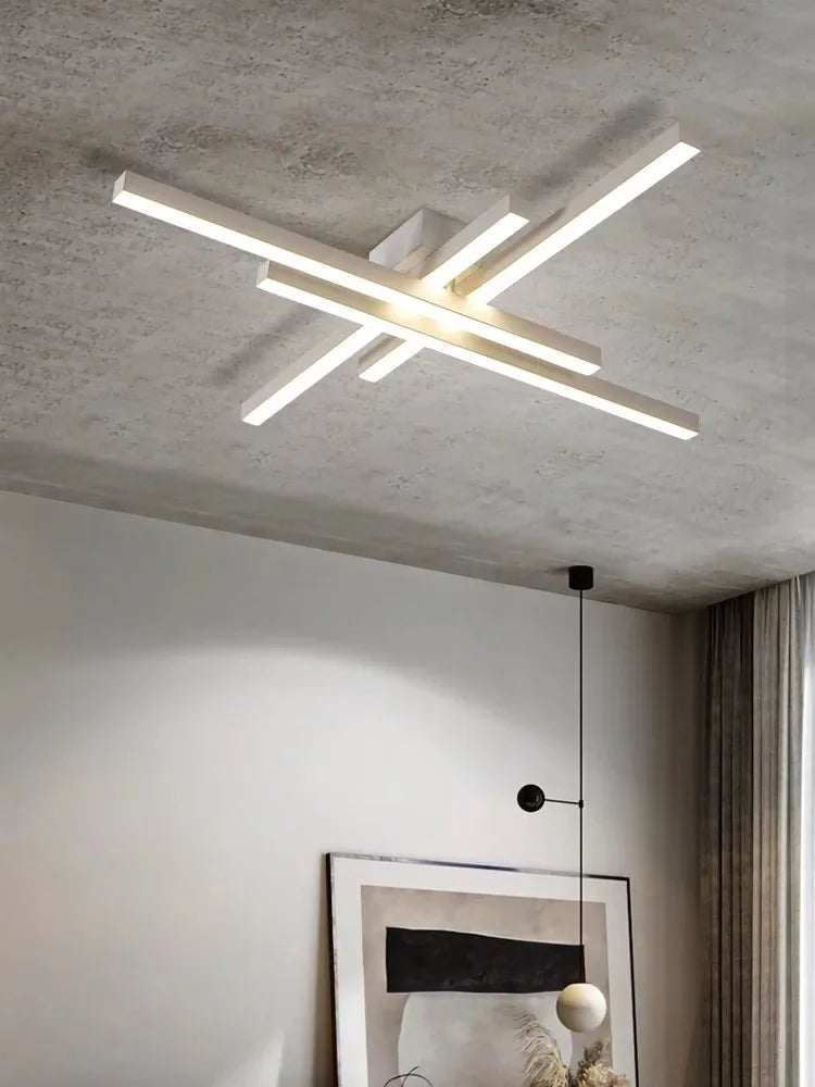 DecorBites™ Linear LED Ceiling Lamp for Living Room Bedroom Lighting Fixtures