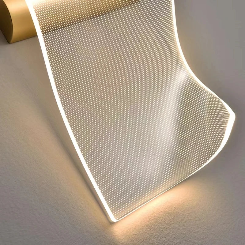 DecorBites™ Heavenly Book LED Wall Lamp - Modern Acrylic Design for Living Room and Bedroom