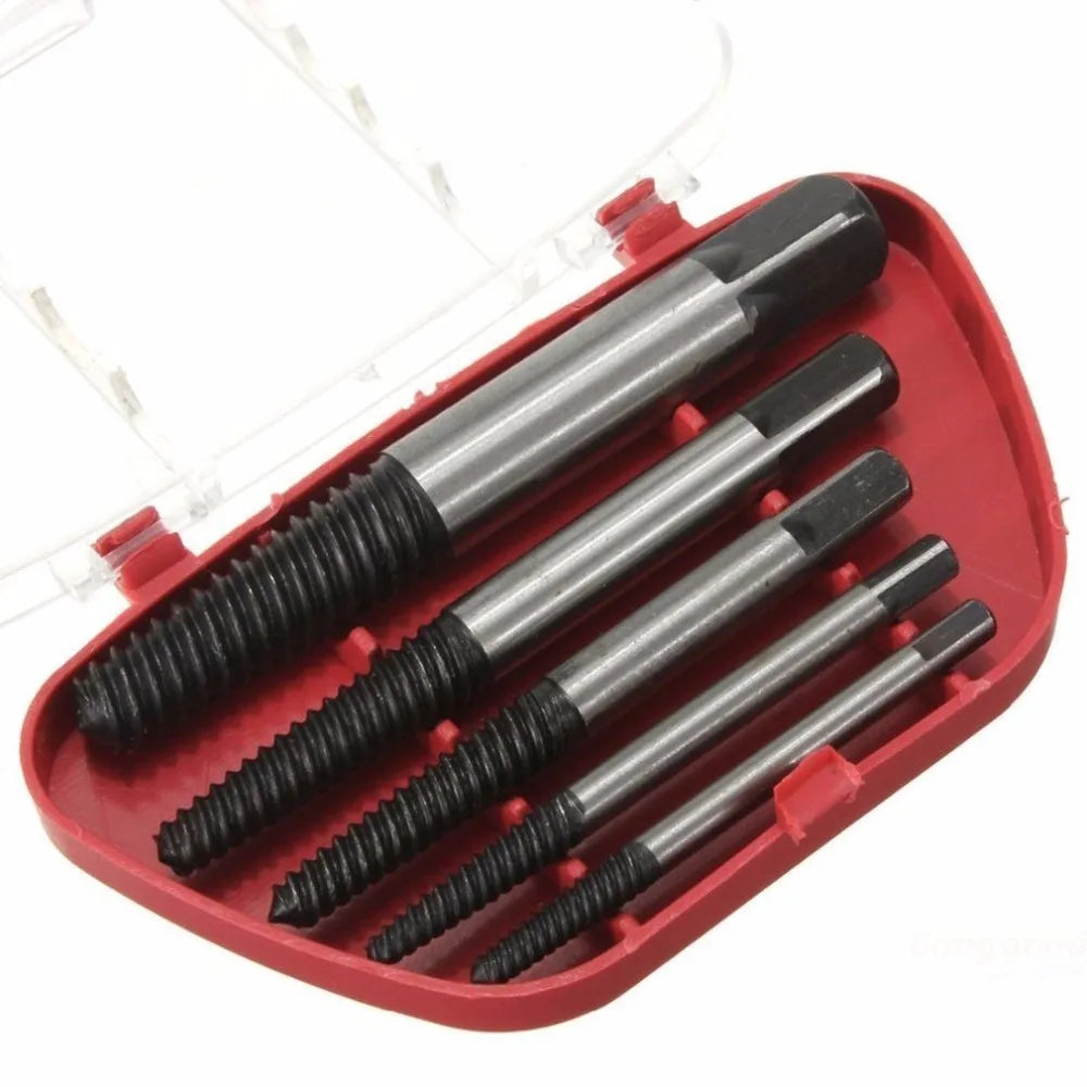 DecorBites™ Double-Sided Screw Extractor Drill Bit - Professional Alloy Steel Center Removal Tool