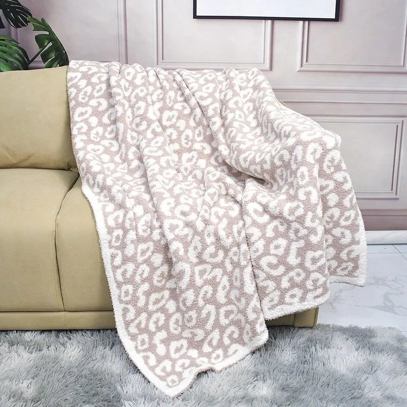 DecorBites™ Cozy Flannel Velvet Blanket - Warm Winter Sofa Cover for Home & Office