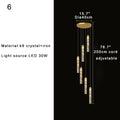 DecorBites™ High-ceiling Room Pendant Lights Adjustable Luxury Fixture