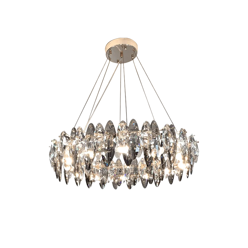 DecorBites™ Crystal Dimmable LED Pendant Lights: Modern Indoor Artistic Hanging Lamps