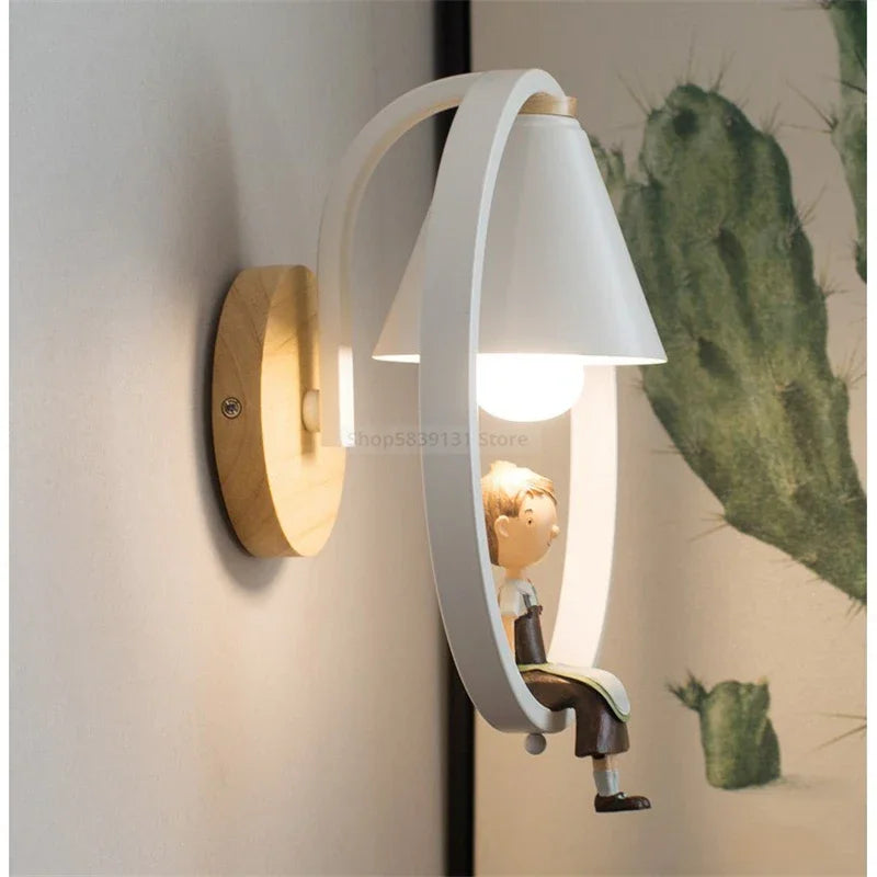 DecorBites™ Iron LED Wall Lamps, Nordic Modern Design for Living Room, Bedroom, Aisle, Hotel