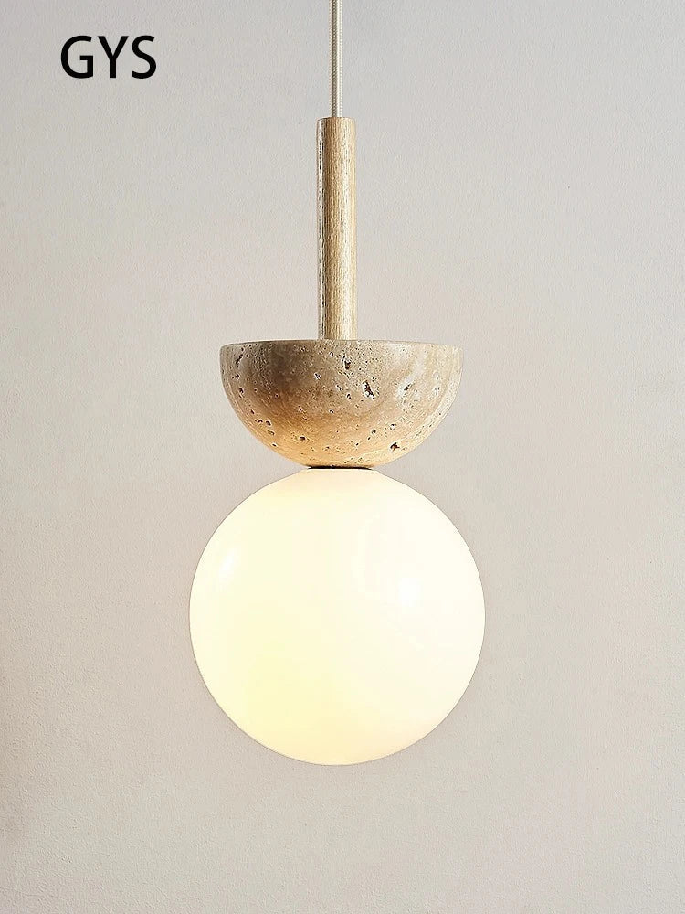 DecorBites™ Cream Style Led Pendant Lamp for Bedroom Decor