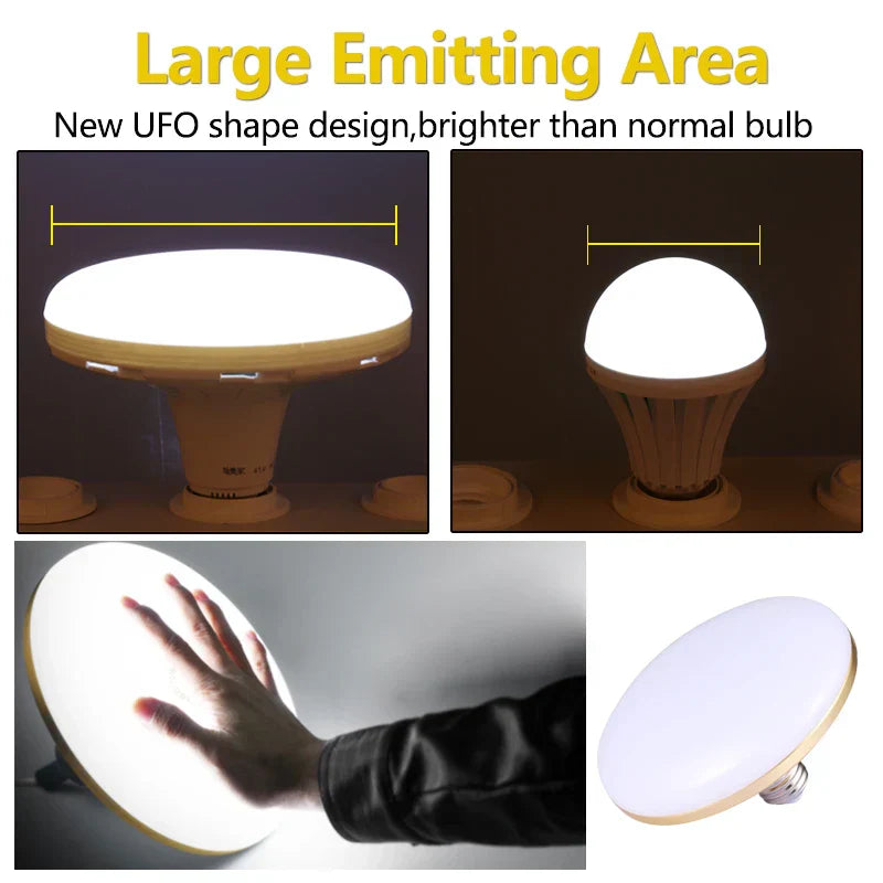 Gold and white led indoor ceiling lamp living room super bright light